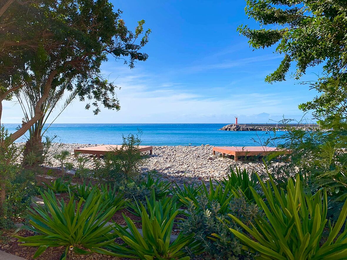 [Translate to Englisch:] Strandblick Gran Canaria
