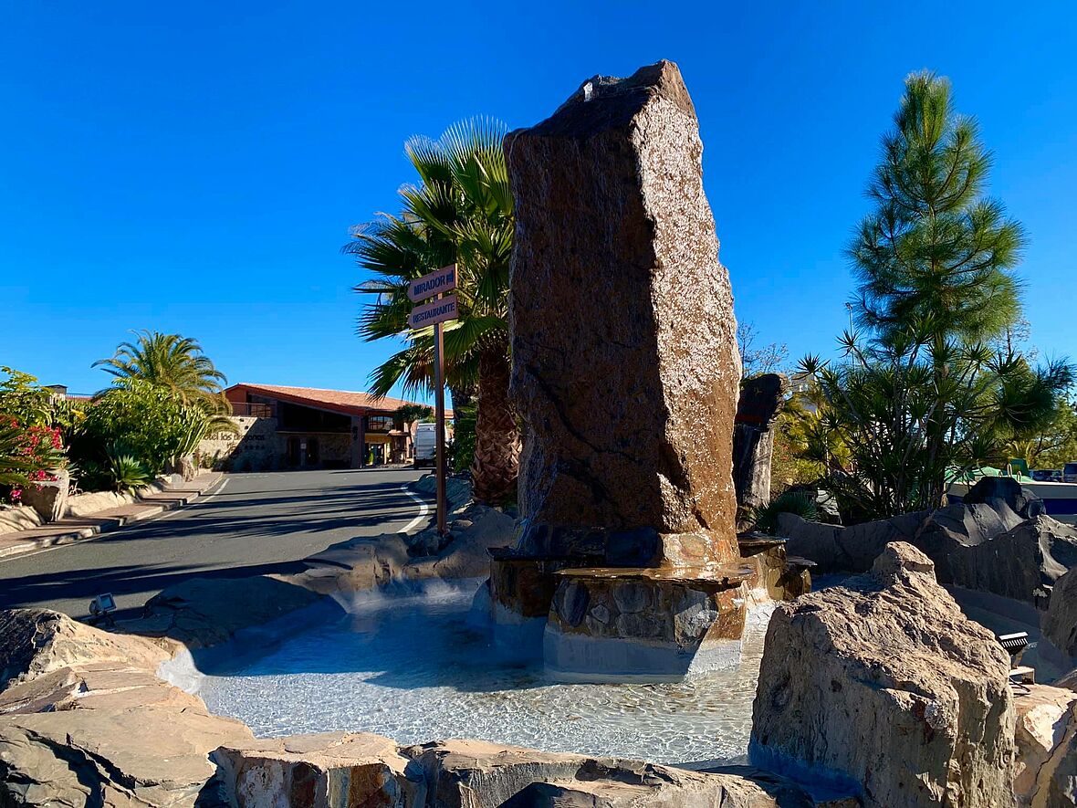 Steinspringbrunnen Gran Canaria